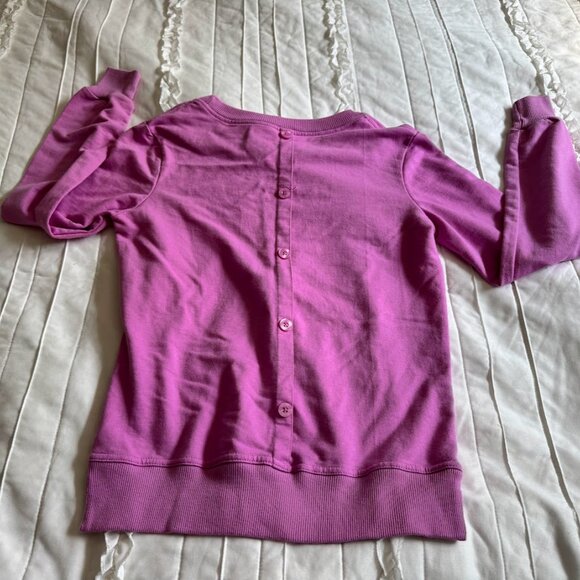 Disney Parks Womens XS Lace Mickey Mouse Sweatshirt with Button Down Back - Picture 7 of 7